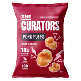 M&S The Curators Smoky Bacon Pork Puffs Snack Crackling 25g- Buy online at McGrocer