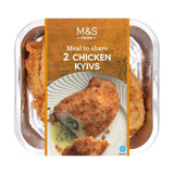 M&S 2 Chicken Kyivs Ready-to-Cook Chicken Meal 320g