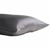 M&S silk pillowcase charcoal, imported from the UK