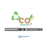 Pilot V5 rollerball pen assorted 5 piece pack, imported from the UK