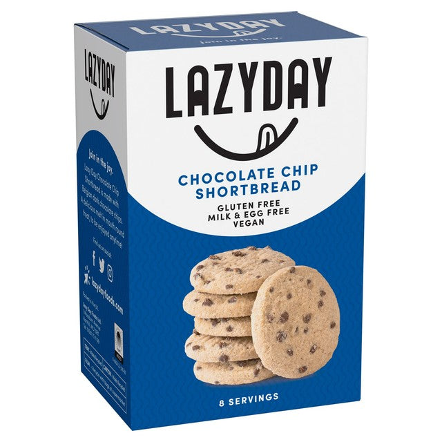 Lazy Days chocolate chip shortbread 150g, UK version