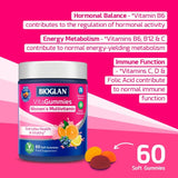 Bioglan women's multivitamin gummies for adults - British product