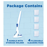 Toilet Duck Fresh Brush Starter Kit 1 handle 4 refills (British brand)