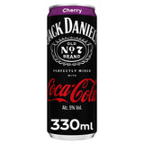M&S Jack Daniel's & Coke Cherry Alcoholic Mixed Drink 330ml- Buy online at McGrocer