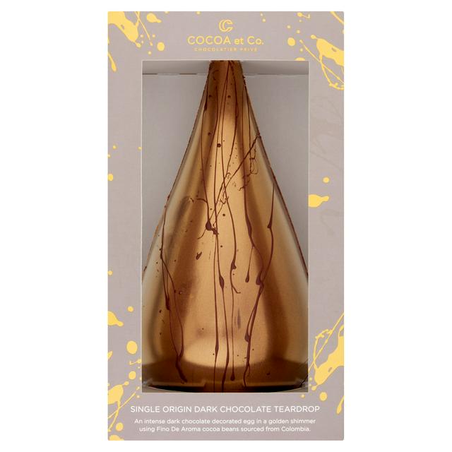 Cocoa et Co Single Origin Dark Chocolate Teardrop 220g