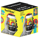 Two Tribes Campfire Hazy IPA beer 4 x 330ml (British brand)