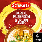 M&S Schwartz Garlic & Mushroom Sauce Mix 26g- Buy online at McGrocer