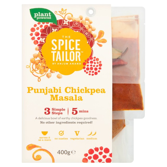 The Spice Tailor Punjabi Chickpea Masala curry meal kit 400g (British brand)