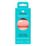 M&S Adios Plastic Compostable Biodegradable Dog Poo Bags Pink 120 Pack- Buy online at McGrocer