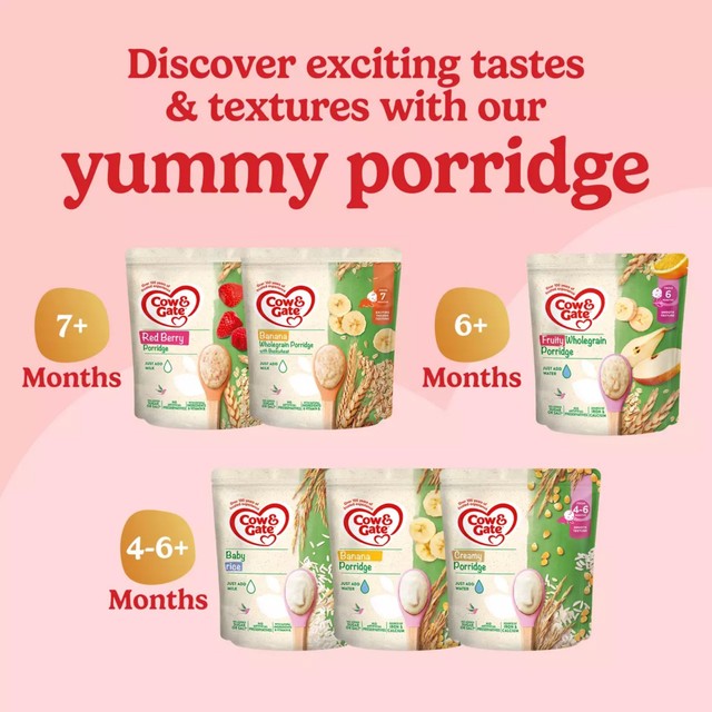 Cow & Gate creamy porridge baby cereal 125g - British product