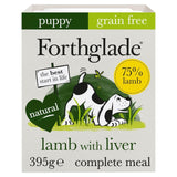 M&S Forthglade Puppy Natural Wet Dog Food Lamb with Liver for Puppies 2-12 Months 395g- Buy online at McGrocer