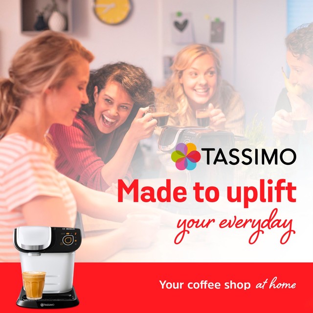 Tassimo Flat White coffee pods 8 pack (British brand)