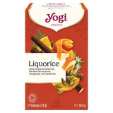 M&S Yogi Tea Licorice Organic Herbal Tea Bags 17 Bags- Buy online at McGrocer