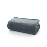 M&S Deyongs Snuggle Touch Fleece Charcoal Throw 140cm x 180cm- Buy online at McGrocer