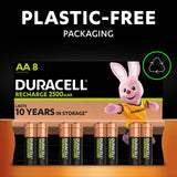 Duracell Recharge Ultra AA rechargeable batteries 4-pack - British product