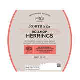 M&S Rollmop Herrings cured in marinade - British product