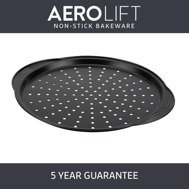 Prestige Aerolift Carbon Steel Pizza Tray 30cm, imported from the UK