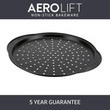 Prestige Aerolift Carbon Steel Pizza Tray 30cm, imported from the UK