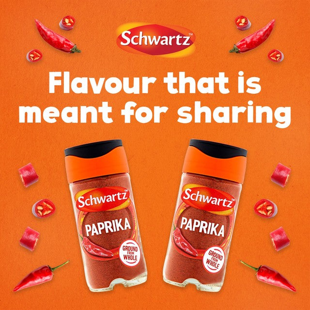 Schwartz ground paprika 40g (British brand)