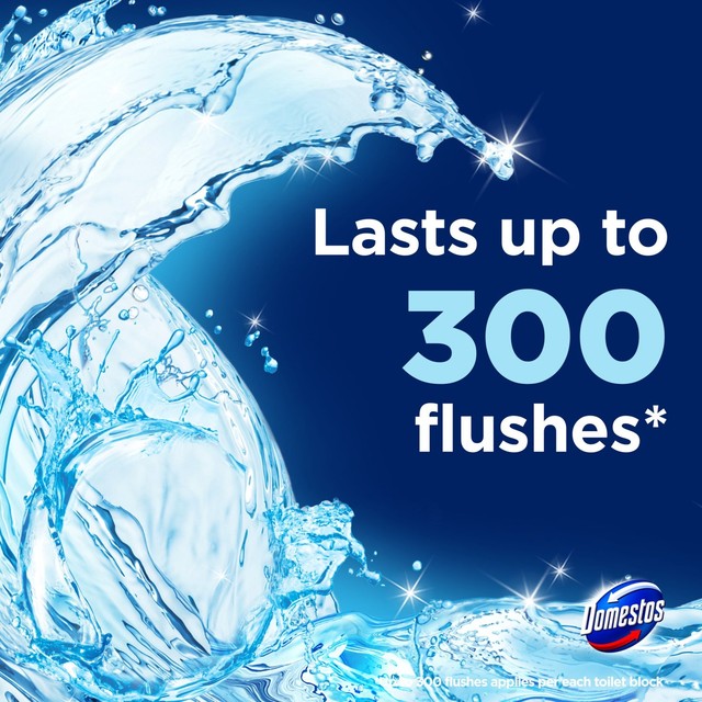 Domestos Toilet Rim Block Ocean 2 Pack - British product