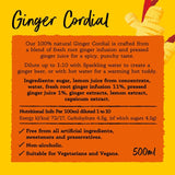 Belvoir Ginger Cordial 500ml - British product