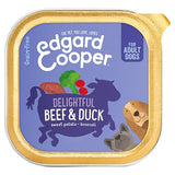 M&S Edgard & Cooper Adult Grain-Free Wet Dog Food with Beef & Duck 150g- Buy online at McGrocer