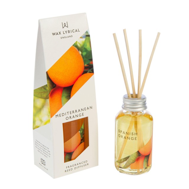 Wax Lyrical Mediterranean Orange reed diffuser 40ml (British brand)