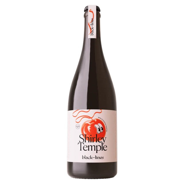 Black Lines Shirley Temple cocktail mix, UK version