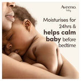 Aveeno baby bedtime lotion with prebiotic oatmeal and lavender scent - British product
