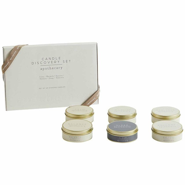 M&S Apothecary candle discovery set, imported from the UK