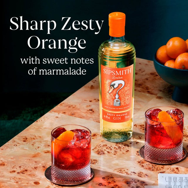Sipsmith Zesty Orange gin 70cl (British brand)