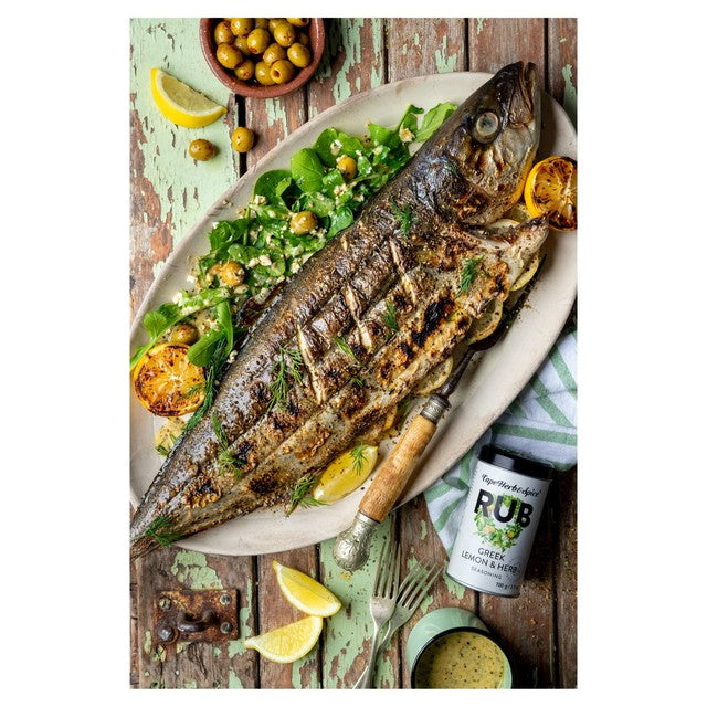 Cape Herb & Spice Greek Style Lemon & Herb Seasoning rub, UK version