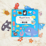 Janod magnetic book with 30 magnets ocean toy (British brand)