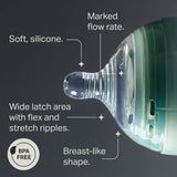Tommee Tippee medium flow teats pack of 2 (British brand)