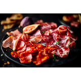 M&S Suino Nero cured pork platter selection 120g, imported from the UK