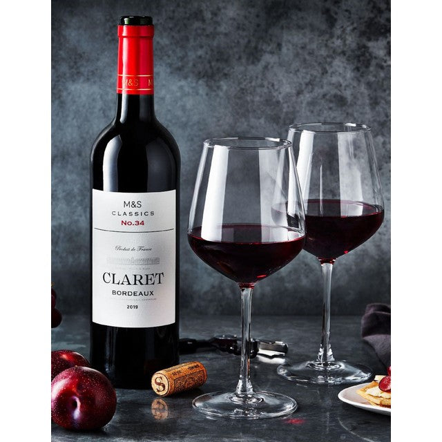 M&S Classics Claret Bordeaux red wine 75cl, imported from the UK