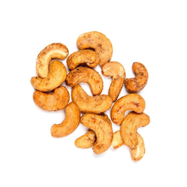 Mr Filbert's Pepper Cashews Roasted 100g, imported from the UK