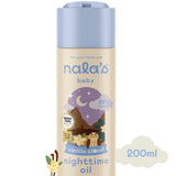 Nala's Baby Nighttime Oil Vanilla Cloud 200ml, imported from the UK