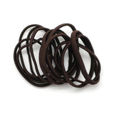 M&S Basicare Flat Snag Free Hair Bands Brown 8 Pack- Buy online at McGrocer