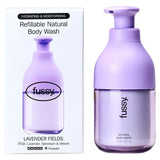 M&S Fussy Refillable Natural Body Wash Lavender Fields- Buy online at McGrocer