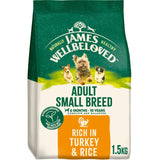 M&S James Wellbeloved Small Breed Adult Dry Dog Food Turkey & Rice- Buy online at McGrocer
