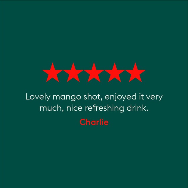 PLENISH Fiery Mango juice shots 420ml, imported from the UK