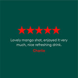 PLENISH Fiery Mango juice shots 420ml, imported from the UK