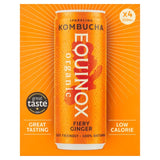 Equinox organic fiery ginger kombucha multi-pack, UK version