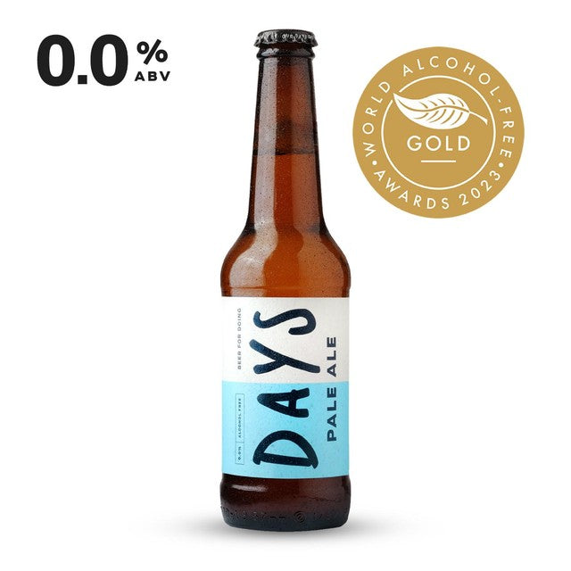 Days alcohol free pale ale beer 330ml - British product