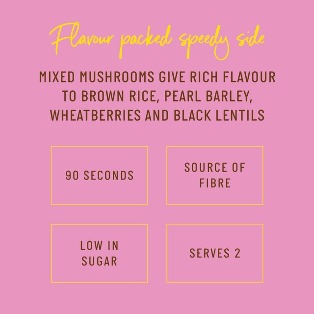 Jamie Oliver Mighty Mushroom grains pouch (British brand)