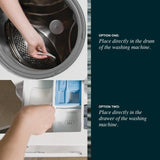 The Lab Co. non bio fragrance free laundry detergent sheets 64 loads (British brand)