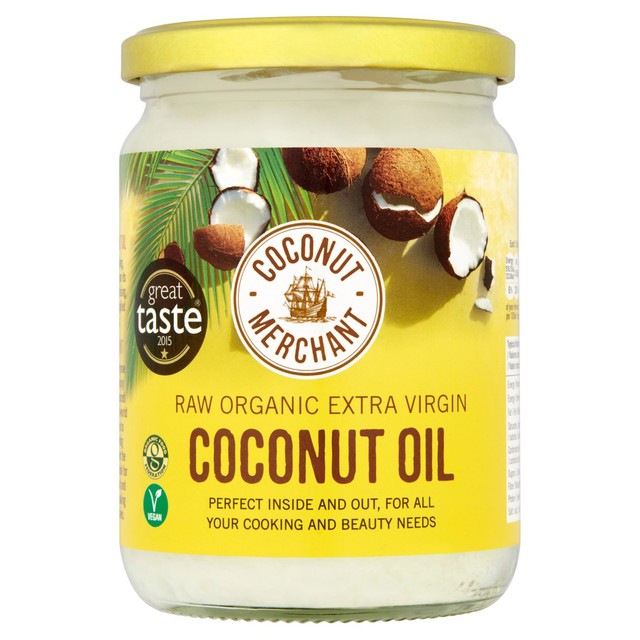 Coconut Merchant Organic Raw Extra Virgin Coconut Oil 500ml - British product