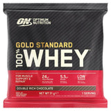 Optimum Nutrition Gold Standard Whey Protein Powder Double Rich Chocolate Flavour Single Serve 31g