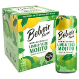 Belvoir Non-Alcoholic Lime Yuzu Mojito 1L - British product
